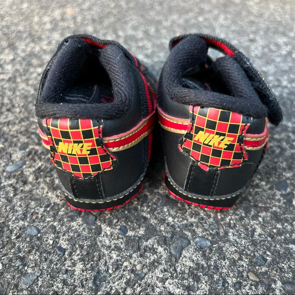 Nike Crib Shoes Black Red Checkered Nike Vandal 2C